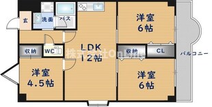 GRAND STEADY八戸ノ里の物件間取画像